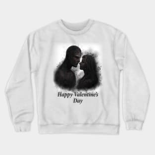 Happy Valentine's Day - Dark art2 Crewneck Sweatshirt